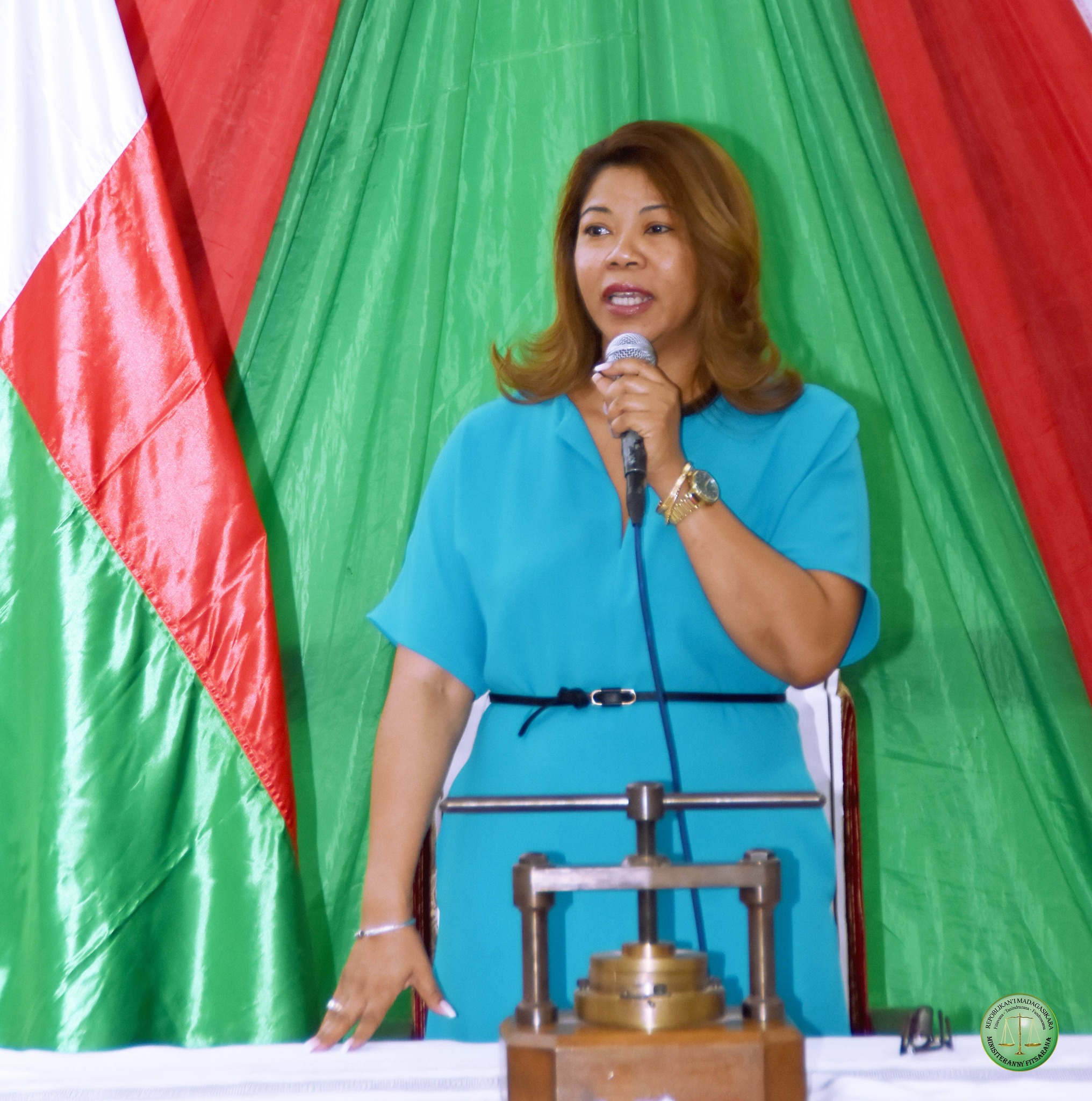 Fiarahaban'ny fianakaviam-ben'ny Ministeran'ny Fitsarana an'i Ramatoa Ministra.