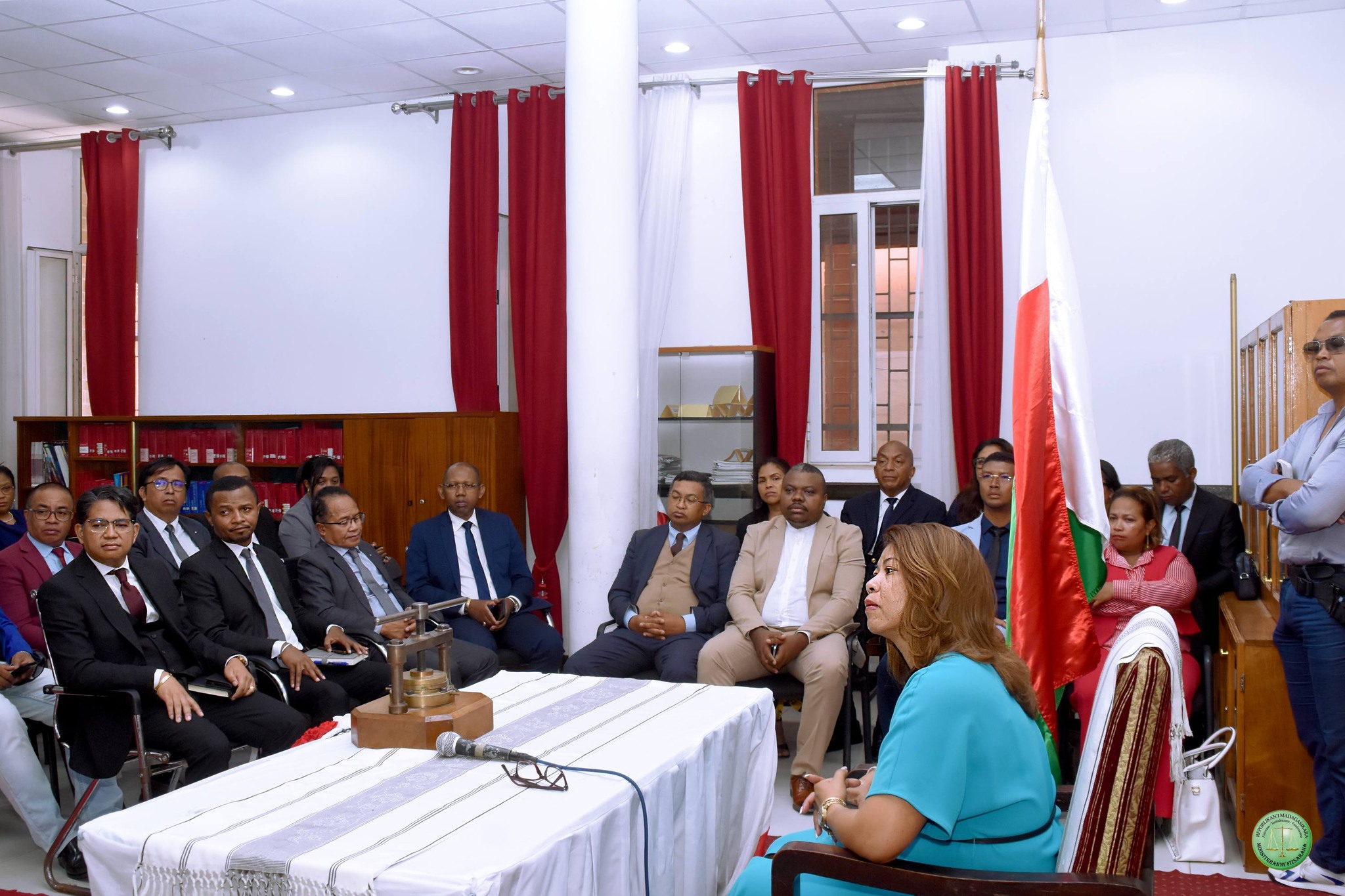 Fiarahaban'ny fianakaviam-ben'ny Ministeran'ny Fitsarana an'i Ramatoa Ministra.