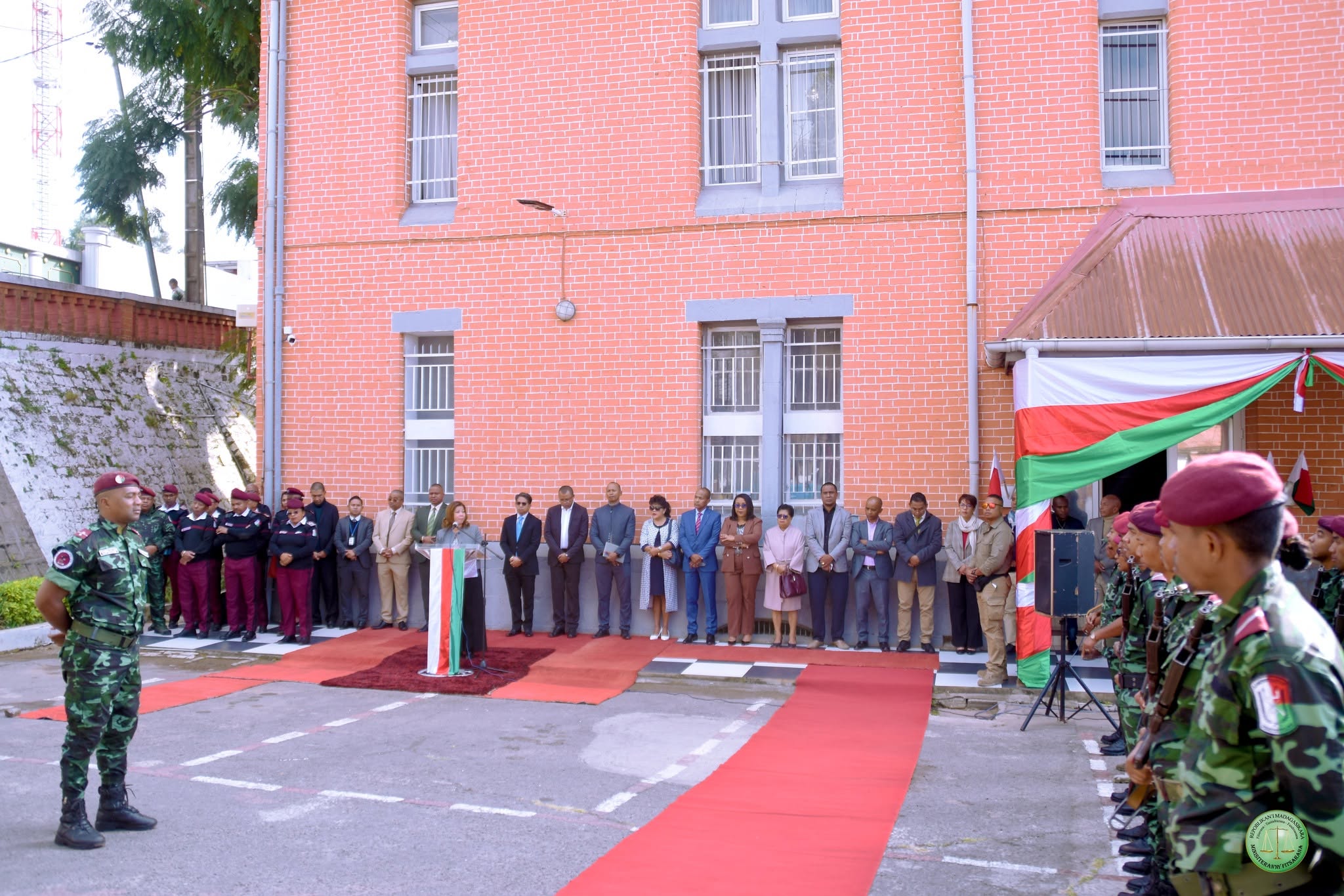 Fanangana-tsaina ny 08 jona 2026 notanterahina teo amin'ny Ministeran'ny Fitsarana Faravohitra.