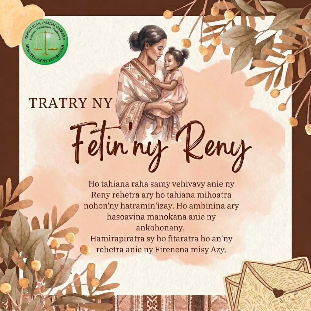 FANKALAZANA NY ANDRON'NY FETIN'NY RENY.